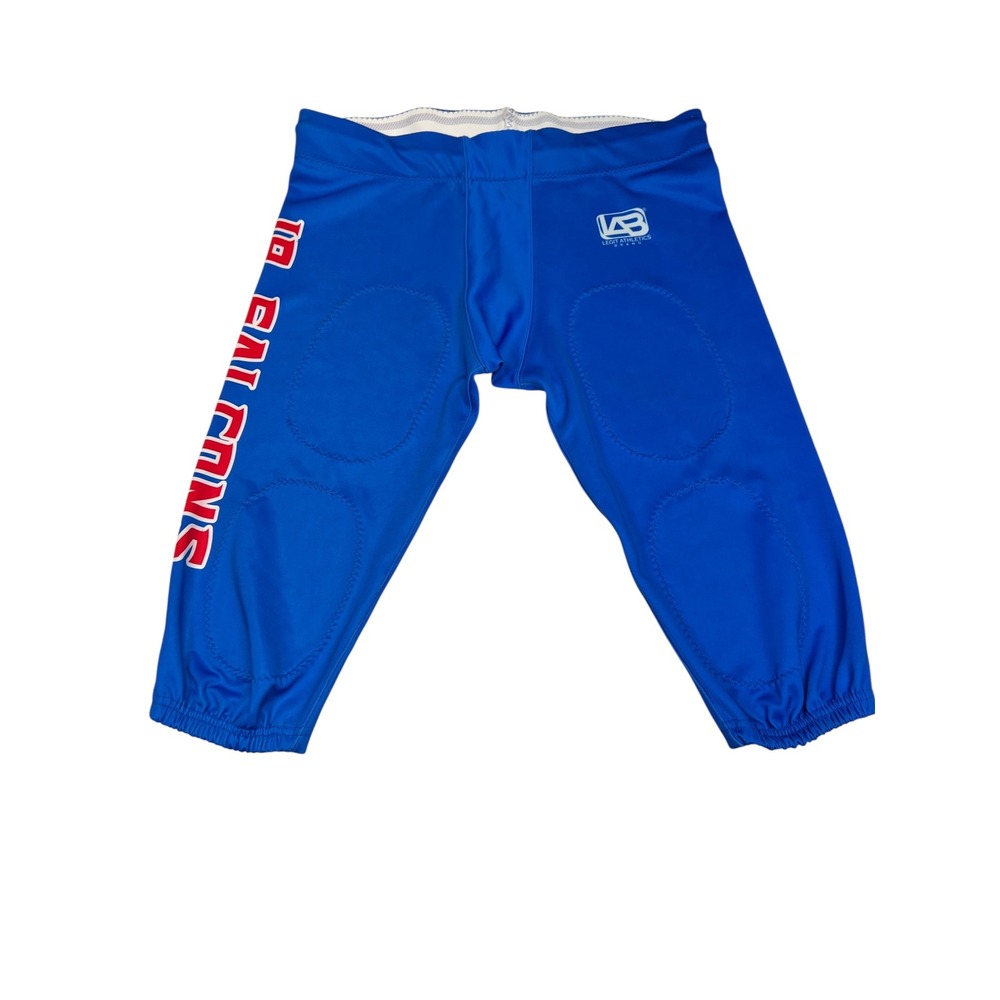 Legit Athletics Jr. Falcons Football‎ Pants Padded Blue Athletic Size M